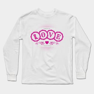 LOVE Concho Cowgirl Boot Long Sleeve T-Shirt